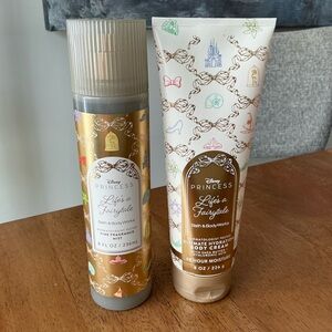 Bath Body Works Disney Princess Life’s A Fairytale Cream and Mist Set
